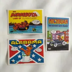 アルフ　ステッカー　シール　セット　まとめ　ALF 1987
