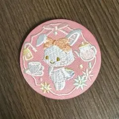 サンリオ キャラクター刺繍缶バッジウィッシュミーメル