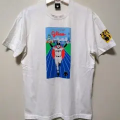 DESCENTE 阪神タイガース グリコ トリプルコラボ 大阪限定Tシャツ 白のサムネイル