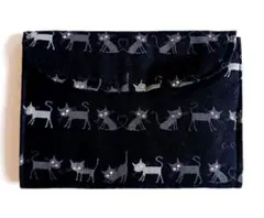 猫柄　じゃばらカードケース　ハンドメイド