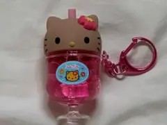 ハローキティー　極美品　日焼けキティ　90sカラフルソーダー　キーホルダー