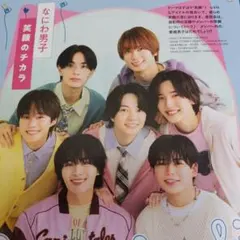 なにわ男子　POTATO 2025年7月号　切り抜き