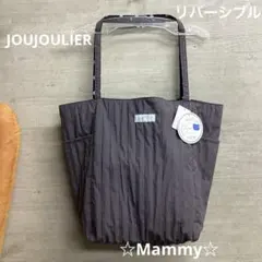 お盆セール　JOUJOULIER リバーシブルバッグ　ジュジュリエ　軽量　水玉のサムネイル