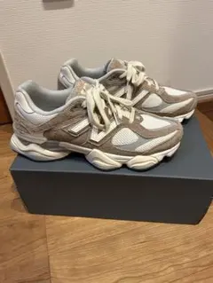 New Balance 9060スニーカー 27.0cm ホワイト/ベージュ