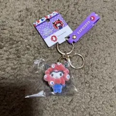 新商品　ミャクミャク サンリオ 立体マスコット フロッキーストラップ クロミ