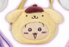 ちいかわ サンリオ コラボ うさぎ ポムポムプリン ポシェット
