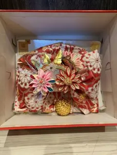 新品ビンテージレトロな結び帯 七五三 着物 お正月