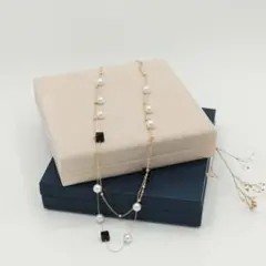 ゴールドパール2連ネックレス