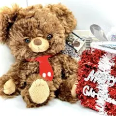 【美品・未使用】ディズニー・「uni BEAR sity」「モカ」キーチェーン