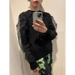 noir kei ninomiya ノワールケイニノミヤ 透かしニット 黒S 2025年最新】noir kei ninomiya レディース ニット・セーターの人気