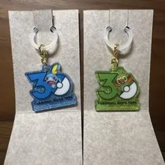 ポケモン ポケチャーム 30周年ロゴマスコット2 メッソン サルノリ