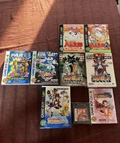 ゲームボーイ ゲームボーイカラー 소프트 묶음 판매 8点