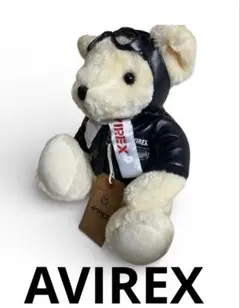 AVIREX　クマのぬいぐるみ　非売品 AVIREX アビレックス テディベア ぬいぐるみ キーホルダー 2個セット