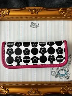 美品　マリークワント MARY QUANT メガネケース マルチケース デイジー