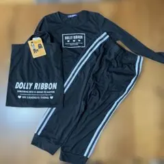 DOLLY RIBBON ルームウェア 4点セット ブラック