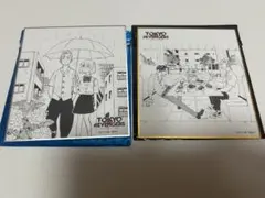 東京リベンジャーズ原画展ミニ色紙　２枚