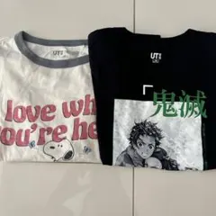 130cm/夏服/半袖/ユニクロ/子供服/鬼滅の刃