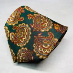 極美品◆Christian Dior ネクタイ シルク 緑 グリーン 柄 私服