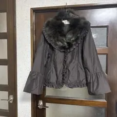 専用　BALMAIN ファー付きダウンジャケット