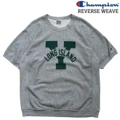 美品【チャンピオン】リバースウィーブ　半袖スウェット