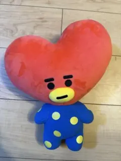 TATA ぬいぐるみ ハート型 約30cm