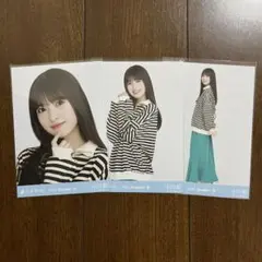 乃木坂46 生写真 ファーニット+キャミワンピ 筒井あやめ 3種コンプ