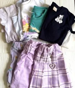 lecca *即購入ok様専用☆女の子＊120㎝まとめ売り　Tシャツ&ショート