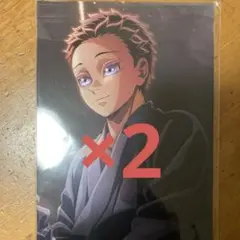 鬼滅の刃　映画特典　キービジュアル　イラストボード　狛治　2枚セット