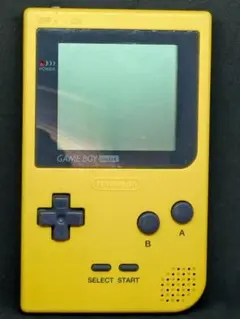 起動せずジャンク★GAME BOY pocket イエロー 本体のみ★
