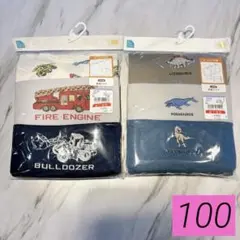 【342】 秋冬物 長袖 西松屋 肌着 100