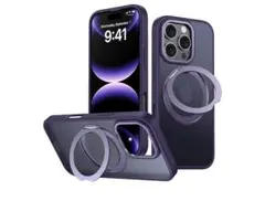 iPhone14ProMax用 背面ケース パープル