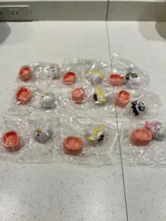 値引きあり！サンリオ ガチャガチャ 歯 ペックル ポム ばつ丸 マイメロ