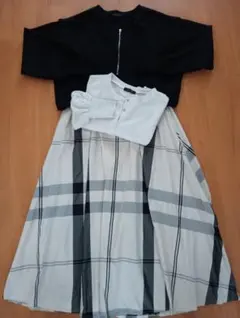 ティップトップ　セットアップ　ロングワンピース　トップス　 ３点セットまとめ売り