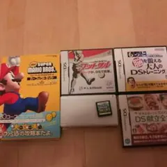 DSLite☆ホワイト☆マリオ他ソフトセット