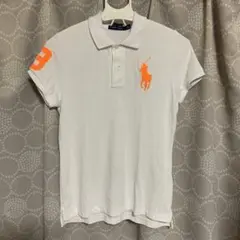 Ralph Lauren The Skinny Polo 白 ビックポニーM