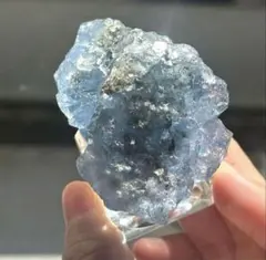 天然石 ブルーフローライト 原石 湖南省産 大きいサイズ♪ - メルカリ
