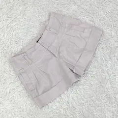 『ジルスチュアート』 (0) ツータックショートパンツ リネン混 カジュアル