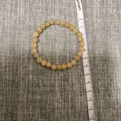 タイガーアイ　イエローブレスレット 約18cm