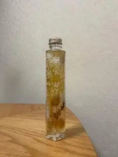 ハーバリウム イエロー系 六角柱ボトル