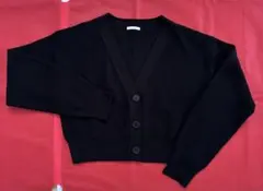 GUクロップドカーディガン