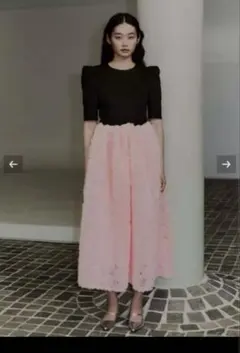 ANDRESDmocomoco set up half sleeve dress