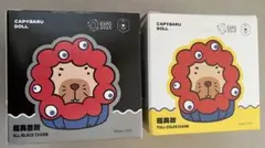 台湾屏東限定発売「ミャクミャク x 水豚BARU」マスコット 赤 カピバラ