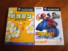 ゲームキューブソフト　ピクミン マリオカート ダブルダッシュ!! セット