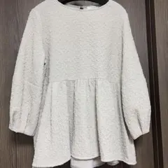 OPAQUE.CLIP チュニック 五分袖 七分袖
