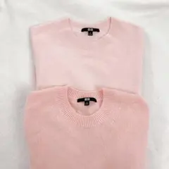 【未使用に近い】UNIQLO カシミヤクルーネックセーター