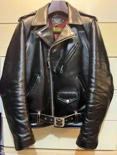 【Schott】廃番 613SJH 44ワンスター ホースハイド 茶芯 Schott】廃番 613SJH 44ワンスター ホースハイド 茶芯 - メルカリ