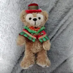 ダッフィー クリスマス衣装 ぬいぐるみキーチェーン