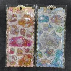 【新品未開封】シナモロール　ハローキティ　ウォーターinシール