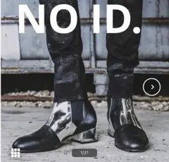 美品 NO.ID サイドゴアブーツ 黒 2026年最新】NO ID. メンズ サイドゴアブーツの人気アイテム - メルカリ