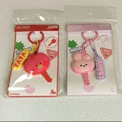 BT21 minini キーカバー TATA & COOKY グク テテ